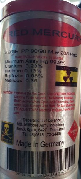 Mercury Antimony Oxide